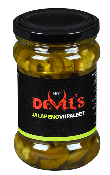 Devil’s jalapeñoskivor 270/135 g.