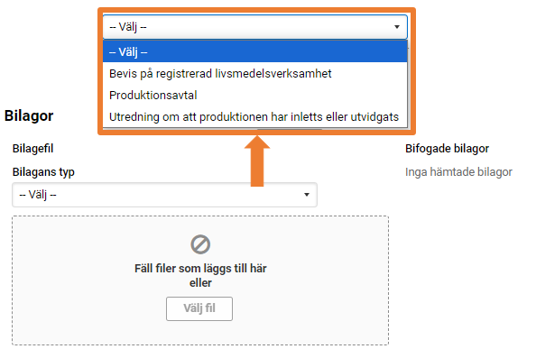 Skärmbild från Viputjänsten