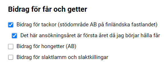 Skärmbild från Viputjänsten